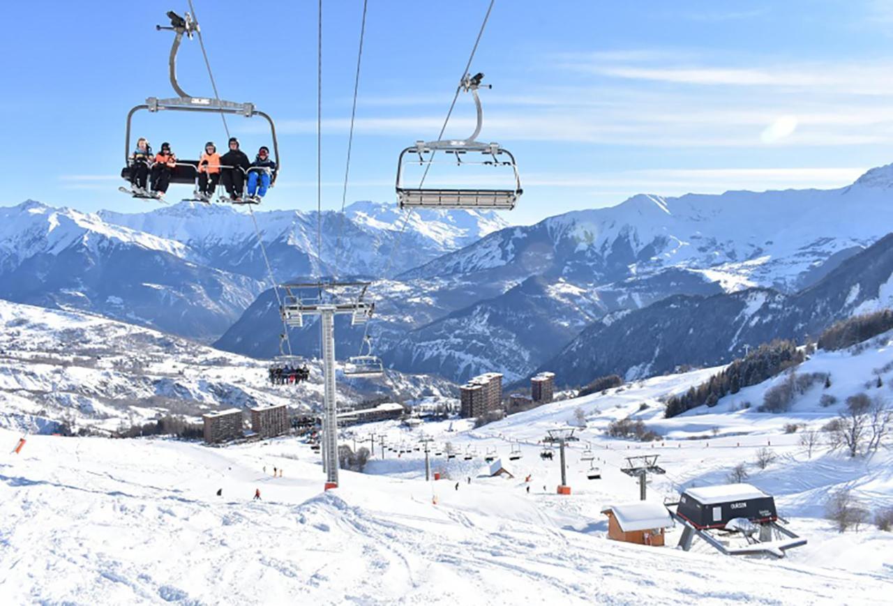 Appartement Avec Balcon Au Pied Des Pistes De Ski Villarembert Ngoại thất bức ảnh